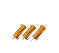IONQXIDLD 2/pièce 50 W RX24 boîtier métallique en Aluminium résistance bobinée 0.01R ~ 100 K 1ohm 6 8 10 20 30 47 200 300 500 1 K 10 K ohm (Size : 1.5R)