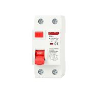 IONQXIDLD Disjoncteur électromagnétique à Courant résiduel 2P 32A 300mA Type A, disjoncteur différentiel, Interrupteur de sécurité(32A)
