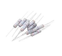 IONQXIDLD Résistance à Film de Carbone 20 pièces/lot 1W 0R à 1M 10K ohm 10K 4.7k 2.2K 1K 100K 470K 100R 360R 680R 910R +-5% (Size : 2.7R)