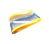 IONQXIDLD Résistance à Film métallique en Ligne, 1/6W 1/8W 150R/160R/180R/200R ohm 1%, 1 pièce (Size : 390R(Tape))