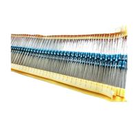 IONQXIDLD Résistance de précision à Film métallique, 5 pièces, 1/4W 1% 1.2K/2.2K/3.3K/4.3K/5.6K, résistance enfichable (Color : 2.2K, Size : 5pcs)