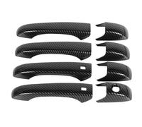 IONZS Auto Extérieure Poignée Porte pour Dodge Journey 2009-2013,Latérale Poignée de Porte Extérieure Voiture Accessoires,A/Carbon fiber pattern-Normal