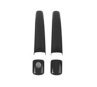 IONZS Auto Extérieure Poignée Porte pour Peugeot 207 SW 207CC 2006-2014,Latérale Poignée de Porte Extérieure Voiture Accessoires,A/Painted black