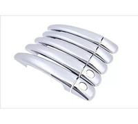 IONZS Auto Extérieure Poignée Porte pour Peugeot Citroen Jumpy Dispatch 2007-2016,Latérale Poignée de Porte Extérieure Voiture Accessoires,A/Electroplated -10 pieces 2 holes