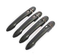 IONZS Auto Extérieure Poignée Porte pour Renault Latitude Samsung 2009-2017,Latérale Poignée de Porte Extérieure Voiture Accessoires,A/Carbon fiber pattern-A/Style 6