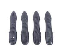IONZS Auto Extérieure Poignée Porte pour Toyota Corolla Sharp BZ4X Ling Shang 2021-2023,Latérale Poignée de Porte Extérieure Voiture Accessoires,A/Carbon fiber pattern-single hole 1 smart