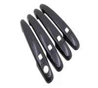 IONZS Auto Extérieure Poignée Porte pour Toyota Estima Previa 2006-2021,Latérale Poignée de Porte Extérieure Voiture Accessoires, A/Carbon fiber pattern-A/Style 4