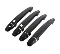 IONZS Auto Extérieure Poignée Porte pour Toyota Estima Previa 2006-2021,Latérale Poignée de Porte Extérieure Voiture Accessoires, A/Paint black-A/Style 3