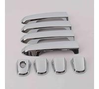 IONZS Auto Extérieure Poignée Porte pour Toyota Overseas Yaris VITZ 2011-2022,Latérale Poignée de Porte Extérieure Voiture Accessoires,A/Electroplating-A/Style 1