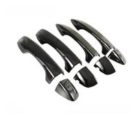 IONZS Auto Extérieure Poignée Porte pour VW New Magotan B8L Weilan 2017-2023,Latérale Poignée de Porte Extérieure Voiture Accessoires,A/Painted Black-No-hole