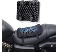 IONZS Coussin de Selle Moto pour Yamaha YZF-R1M 2023 Limited Edition GYTR Pro 25th Anniversary, 3D Absorbant Les Chocs Structure en Nid d'abeille Moto Siège en Gel pour la Conduite Longue Distance