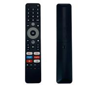 IOOINN Télécommande de rechange adaptée pour CHIQ TV U43QM8G, U50QM8G, u55qm8e, L40QH7G, L32QM8G, L32H8CG, L32H7G, L40H7G, U43H7C, U43QM8E, U75QM8E, U73QM8E