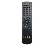 iOOiQQ Télécommande de rechange RC1912 pour Continental, Edison, Akai 32HDLED, K22LV1F, K40DLV1F, K20LV1H, K22LV3H, K24LV3H, 3220, TC3212, HD-2 et plus encore