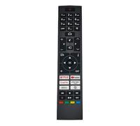 IOOIQQ Télécommande pour Cecotec QLED Smart TV VQU11055+, ALU10050, ALH00032 ALH00032NS VQU11070 + ALU30043S ALU20043ZS ALU20065 VQU10043S ALU00166 5 VQU1 0055 TECHNISAT HD32AO, HD32AW, RM-C3606,