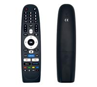 IOOIQQ Télécommande pour Smart Tech TV modèle 43QH02V, 32HH01K, 55QG06K, 40FH01K, 55UH02K