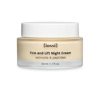 (iossi) Crème de nuit Firm and Lift avec rétinol et peptides - Crème Anti-Rides Forte Hydratante avec Bakuchiol et Acide Hyaluronique - Pour Peau sèche, Mature et Sensible - 50 ml