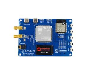 IoTFi Raspberry Pi RP2040 ESP32 Carte de développement Global 4G LTE Module SIM7600G Audio GPS WiFi Bluetooth LCD 1,14" Livré avec antenne 4G GSM/GPRS GNSS UART, USB 2.0, GPIO TCP/UDP Protocole