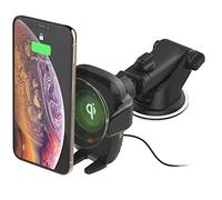 iOttie Auto Sense - Support de chargement sans fil de voiture + adaptateur d'alimentation de voiture - 10 Watt - Fast Charge