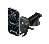 iOttie Easy One Touch Support de voiture sans fil 3 pour tableau de bord et pare-brise, support de téléphone à charge rapide Qi, pince automatique à une main, support réglable pour tableau de bord et