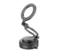 iOttie iTap 3 Support de téléphone magnétique à ventouse MagSafe pliable pour voiture avec réglage à 4 axes, support solide pour tableau de bord et pare-brise, anneau en métal pour une compatibilité