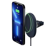 Velox - Support de chargement sans fil de voiture + adaptateur d'alimentation de voiture - 7.5 Watt - pour Apple iPhone 12, 12 mini, 12 Pro, 12 Pro