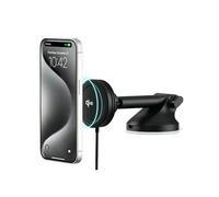 iOttie Velox Qi2 Mini Support de Voiture sans Fil 15 W - Support de téléphone pour Tableau de Bord et Pare-Brise - Compatible avec Tous Les iPhone équipés de MagSafe et Les Smartphones Qi2