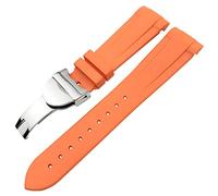 IOTUP Bracelet de montre en caoutchouc 22 mm en silicone pour Tudor Heritage Black Bay Pelagos bracelets étanches, 22mm, Agate