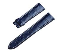 IOTUP Bracelets de montre en cuir de vache pour Longines L2 L4 Master Collection Flagship Evidenza Bracelet de montre en cuir de veau L2.628.673, 21mm(Buckle 18mm), Agate