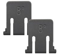 IOUALEY Lot de 2 pieds de clavier d'ordinateur compatibles avec clavier sans fil Logitech K270 K260 K200 K275 MK270 MK260 MK200 MK275, gris