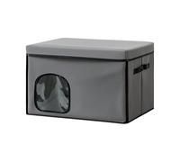 Iouyjiu Air Conditioned Cat House, Foldable Cooling Dog Shelter Enclosure, Portable Cold Sleeping Bed for Outdoor Patio, Balcony, Apartment, Bedroom, Indoor Travel Pet Supply for Cats Dogs Use