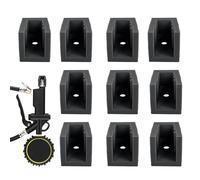 Iouyjiu Air Tool Holder - 10 Piece Wall Mount Rack for Garage Organization | Heavy Duty Metal Pneumatic Hanger Set, Space Saving Storage Solution Perfect for Workshop Auto Repair Maintenance Area