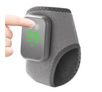 Iouyjiu Appareil de massage des pieds | Attelle de cheville sans fil, masseur de pied et cheville - pour homme et femme - Soulagement des nerfs musculaires, mollet, genou, spa, relaxation