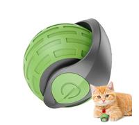 Iouyjiu Automatic Rolling Cat Ball, Rechargeable Cat Toy Ball, Interactive Motion Activated Cats Toys, Indoor Smart Interactive Cat Toys 1.97x1.97 for Indoor Cats, Kittens (Blue, Red, Green)