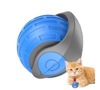 Iouyjiu Automatic Rolling Cat Ball, Rechargeable Cat Toy Ball, Interactive Motion Activated Cats Toys, Indoor Smart Interactive Cat Toys 1.97x1.97 for Indoor Cats, Kittens (Blue, Red, Green)