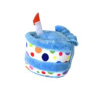 Iouyjiu Birthday Cake Toy, Dog Plush Toy, Puppy Chew Toys, Chewing Dog Toy Dog Cake Plush Toy, Squeaky Dog Toy, Plush Sound Toys, For Puppies And Pets Indoor And Outdoor Play