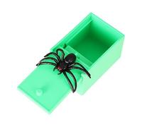 Iouyjiu Boîte à Farce Araignée | Jouets Malins Halloween Boîte à Farces - Dispositif de Blague Idéal pour Fous Rires Entre Amis Adultes Famille Filles Garçons