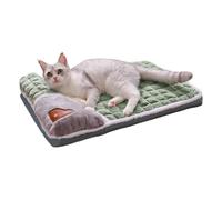 Iouyjiu Cat Cushion - Plush Back Support Pad Dogs and Cats | Machine Washable Indoor Travel Bed for Small Medium Large Breeds, Suitable for Sofa Floor Balcony Backyard RV Kennel Comfort