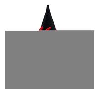 Iouyjiu Chapeau pour animal de compagnie - Chapeau de sorcière pour chien - Accessoire de costume réglable pour réunion de famille, festival, célébration, théâtre, spectacle, bal masqué