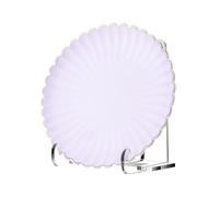 Iouyjiu Clear Acrylic Display Stand, Tabletop Holder Bracket, Decorative Support Artwork, Sturdy Design Transparent Minimalist Style Ideal for Home, 4.72x4.13x5.91 Inches