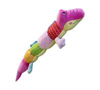 Iouyjiu Colorful Dog Chew Toy, Interactive Animal Designs Dog Toy, Fun Squeaky Pet Toys, Safe Soft Animal Shaped Dog Toys for Small, Medium and Large Dogs, Pet (1 Pieces) Multicolore