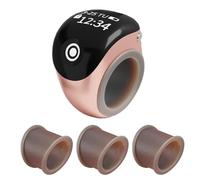 Iouyjiu Compteur À Doigt | Bague Légère Et Précise Connectée À L'Application,Bague Compteur De Doigts Avec Cliqueur,Pour Intérieur Extérieur Marche Quotidienne Golf Mathématiques Salle De Classe