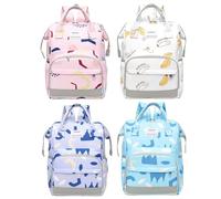 Iouyjiu Diaper Bag for Moms, Large Capacity Baby Changing Backpack, Multifunctional Travel Bag with Pockets, Insulated Bottle Holders, Waterproof & Stylish, Perfect for Everyday Use