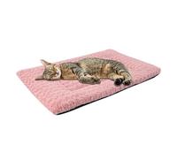 Iouyjiu Dog Bed Kennel Pad, Soft Pet Bed for Bedroom, Sleeping Bed for Pets, All Seasons Soft Pet Sleeping Pad 19.69x27.56x1.57 inches for Cats, Dogs, Bedroom Or Balcony (Multicolor)