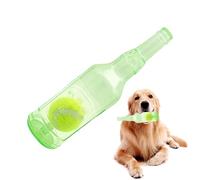 Iouyjiu Dog Toy Bottle, Interactive Squeak Toy, Teething Puppy Bottle with Floating and Lightweight Design for Versatile Play Indoors Outdoors Or Even in Water, 1 Piece