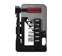 Iouyjiu Ensemble de clés à cliquet, petite liquet, kit de réparation compact pour vélo, outils d'entretien des pneus de vélo de route, outil manuel multifonction pour la maison et les voyages