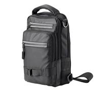 Iouyjiu Fishing Tackle Backpack, Waterproof Fishing Sling Bag, Decorative Sturdy Holder, Lightweight Portable Multifunctional, Backpack with Rod for Hunting and Hiking