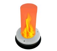 Iouyjiu Flame Bulb - Solar LED Lantern for Outdoor Lighting | ABS Housing with Waterproof Seal, Realistic Flickering Flame Effect Light, Energy Saving Hanging Lamp for Patio Garden Yard Porch Camping