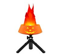 Iouyjiu Flickering Flame Lights, LED Pumpkin Festival Decor, Realistic Flame Effect Ornaments Battery-Operated Seasonal Lighting for Parties, Night Clubs, Yard, Home, Garden, Festival Use