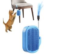 Iouyjiu Grattoir mural d'angle pour chat, peigne de toilettage, brosse de massage, protection de meubles pour lapins, chiens, canapé, table d'intérieur
