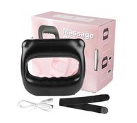 Iouyjiu Hand Held Massager, Deep Tissue Massage Tool, High-Intensity Vibration Device, Portable Rechargeable Fitness Massager, For Back, Neck, Shoulder, and Foot Relief, 5.47x5.12x1.65in